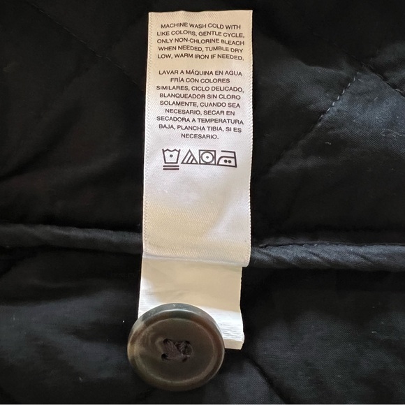 NWT Scoop Quilted Floral Jacket Women Black White Cotton Button Front S/L/XL/XXL - Picture 7 of 7